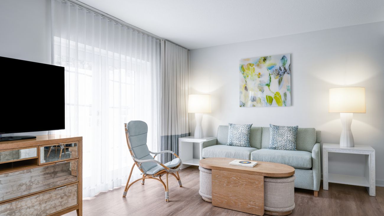 King Studio Living Area, 1 Sofa Bed